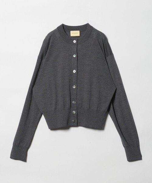 UNITED ARROWS（ユナイテッドアローズ）の「ツイン クルーネック カーディガン（カーディガン/ボレロ・レディース・ブラック/ダークグレー・FREE）」の17枚目の写真