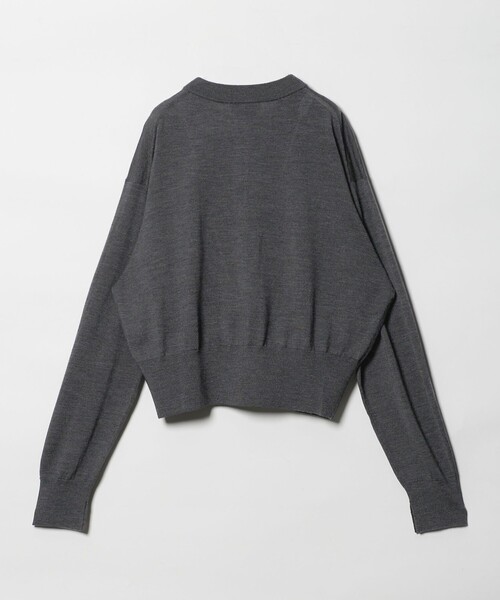 UNITED ARROWS（ユナイテッドアローズ）の「ツイン クルーネック カーディガン（カーディガン/ボレロ・レディース・ブラック/ダークグレー・FREE）」の18枚目の写真