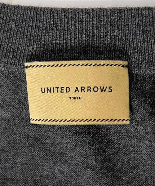 UNITED ARROWS（ユナイテッドアローズ）の「ツイン クルーネック カーディガン（カーディガン/ボレロ・レディース・ブラック/ダークグレー・FREE）」の21枚目の写真