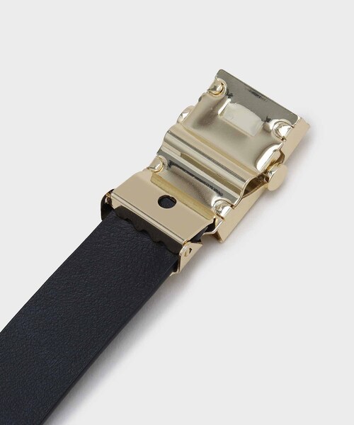 UNTITLED（アンタイトル）の「【LEFIJE】レザーガチャベルト（ベルト・レディース・ダークブラウン/ブラック・00）」の7枚目の写真