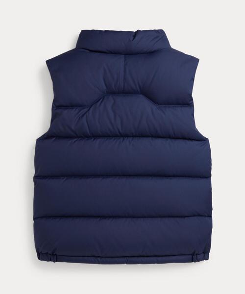 POLO RALPH LAUREN CHILDRENSWEAR（ポロ ラルフ ローレン チルドレンズウェア）の「キルテッド ダウン ベスト（ダウンベスト・キッズ・ネイビー系1・3/4/6/7）」の6枚目の写真