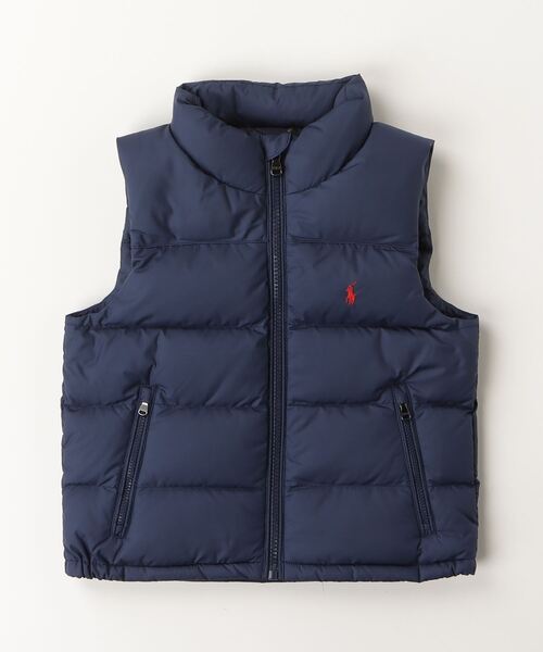 POLO RALPH LAUREN CHILDRENSWEAR（ポロ ラルフ ローレン チルドレンズウェア）の「キルテッド ダウン ベスト（ダウンベスト・キッズ・ネイビー系1・3/4/6/7）」の4枚目の写真