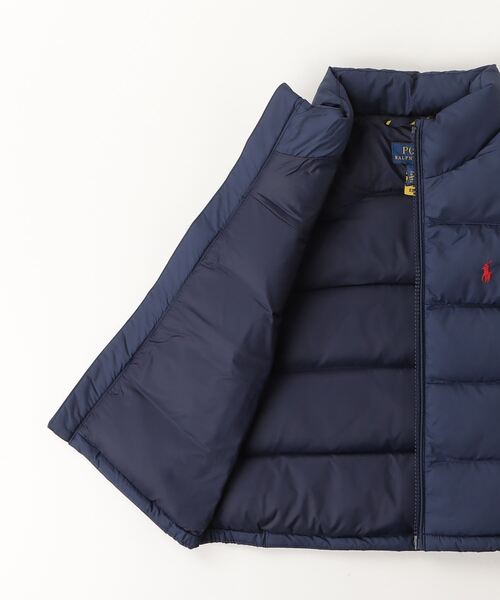 POLO RALPH LAUREN CHILDRENSWEAR（ポロ ラルフ ローレン チルドレンズウェア）の「キルテッド ダウン ベスト（ダウンベスト・キッズ・ネイビー系1・3/4/6/7）」の2枚目の写真