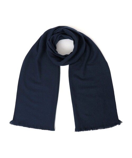 SHIPS any（シップス エニィ）の「SHIPS any: サープラスヤーン ウール カシミヤ ストール◇（ストール/ショール・メンズ・ライトグレー/コバルトブルー/キャメル/オフホワイト・ONE SIZE）」の4枚目の写真