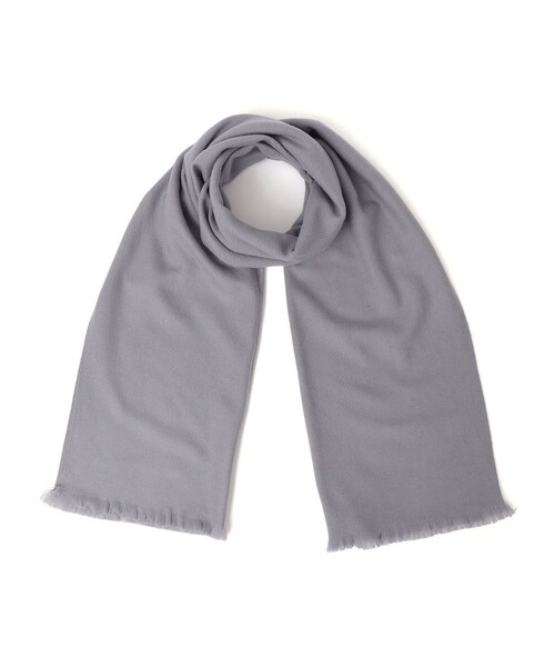 SHIPS any（シップス エニィ）の「SHIPS any: サープラスヤーン ウール カシミヤ ストール◇（ストール/ショール・メンズ・ライトグレー/コバルトブルー/キャメル/オフホワイト・ONE SIZE）」の16枚目の写真