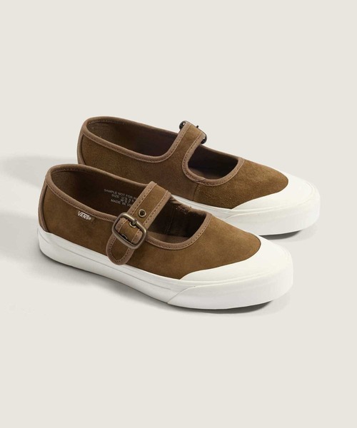 VANS(バンズ)の「メリージェーン ピッグスエード / Mary Jane PIG SUEDE SEPIA / VN000CRR0E01(スニーカー・レディース・ブラウン・4/4.5/5/5.5/6/6.5/7)」の2枚目の写真