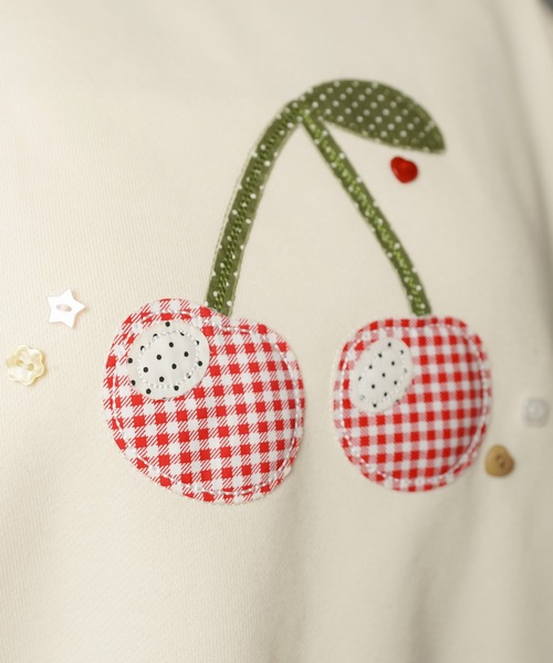 SPINNS(スピンズ)の「裏毛スウェット/フルーツワッペン/NEO森ガール(スウェット・レディース・ホワイト系その他/グレー系その他/ネイビー系・ONESIZE)」の17枚目の写真