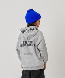 GLAZOS（グラソス）の「【SKIT0LY】【毛玉になりにくい】フードプリントパーカー（パーカー）」