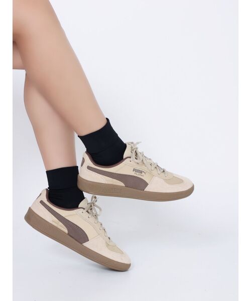 PUMA(プーマ)の「【PUMA】PALERMO POP(スニーカー・レディース・ベージュ・M/L)」の2枚目の写真