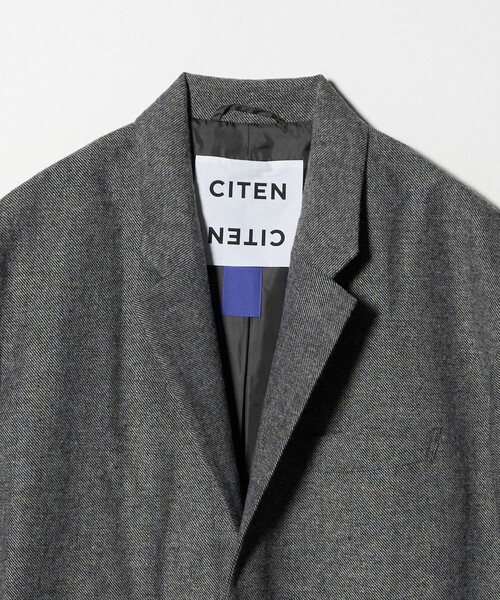 CITEN(シテン)の「<CITEN>ウールブレンドダディージャケット(テーラードジャケット・メンズ・ネイビー/ダークグレー・S/M/L)」の14枚目の写真