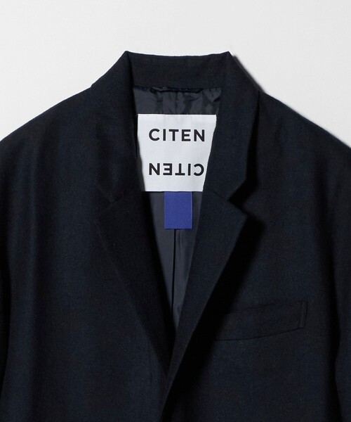 CITEN(シテン)の「<CITEN>ウールブレンドダディージャケット(テーラードジャケット・メンズ・ネイビー/ダークグレー・S/M/L)」の12枚目の写真