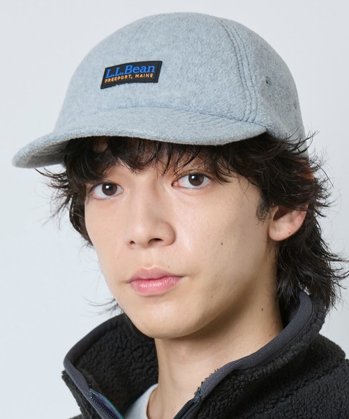 L.L.Bean（エルエルビーン）の「マイクロ・フリース・キャップ（キャップ・メンズ・グレー/ブルー/ブラック・LARGE）」の16枚目の写真