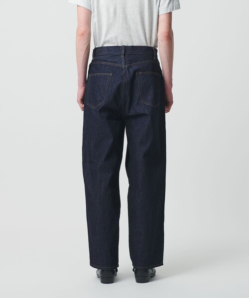 BEAUTY&YOUTH UNITED ARROWS(ビューティーアンドユースユナイテッドアローズ)の「ワンウォッシュ バギー テーパード 5ポケット デニム パンツ NO.9(デニムパンツ・メンズ・ブラック/ネイビー・M/XL/S/L)」の12枚目の写真
