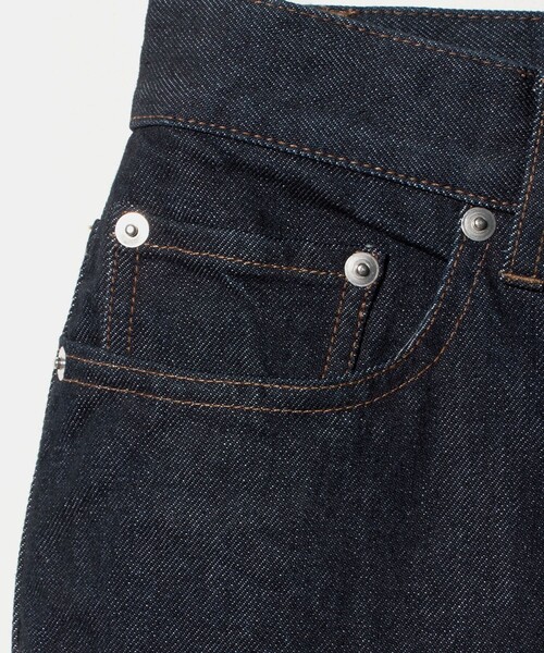 BEAUTY&YOUTH UNITED ARROWS(ビューティーアンドユースユナイテッドアローズ)の「ワンウォッシュ バギー テーパード 5ポケット デニム パンツ NO.9(デニムパンツ・メンズ・ブラック/ネイビー・M/XL/S/L)」の17枚目の写真