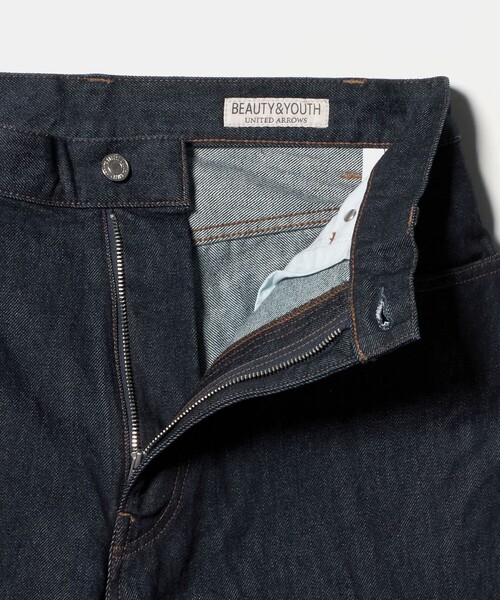 BEAUTY&YOUTH UNITED ARROWS(ビューティーアンドユースユナイテッドアローズ)の「ワンウォッシュ バギー テーパード 5ポケット デニム パンツ NO.9(デニムパンツ・メンズ・ブラック/ネイビー・M/XL/S/L)」の19枚目の写真