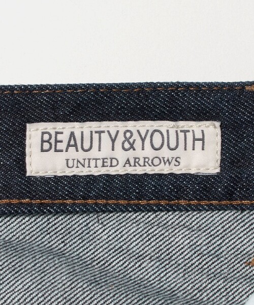BEAUTY&YOUTH UNITED ARROWS(ビューティーアンドユースユナイテッドアローズ)の「ワンウォッシュ バギー テーパード 5ポケット デニム パンツ NO.9(デニムパンツ・メンズ・ブラック/ネイビー・M/XL/S/L)」の4枚目の写真