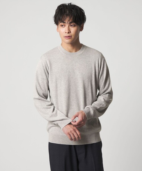 UNITED ARROWS グレー・ホワイト セーター　価格交渉お気軽に。 UNITED ARROWS グレー・ホワイト セーター 価格交渉お気軽に。 - メルカリ