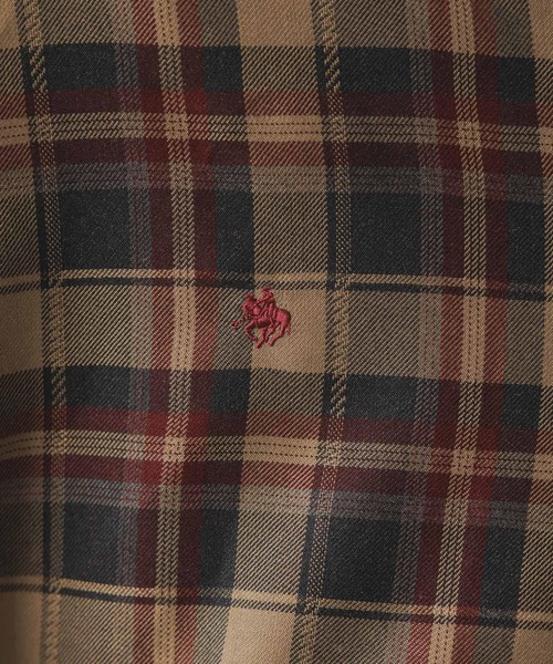 POLO BCS(ポロ ビーシーエス)の「【POLO BCS/ポロ・ビーシーエス】別注/スタンドジャケット(ブルゾン・レディース・レッド系その他/ネイビー/ブラウン系その他・FREE)」の6枚目の写真