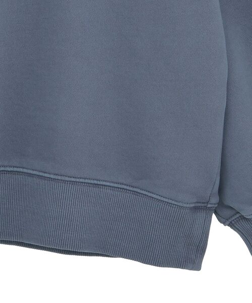 Green　Parks（グリーンパークス）の「・DOUBLE FLAGS カットオフピグメントスウェット（スウェット・レディース・チャコールグレー/ブラウン/ネイビー・FREE）」の10枚目の写真