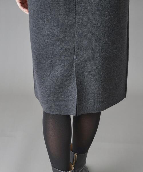 DRESSTERIOR（ドレステリア）の「ビジューカラーニットワンピース（ワンピース・レディース・チャコールグレー/ネイビー・36/34/38）」の11枚目の写真