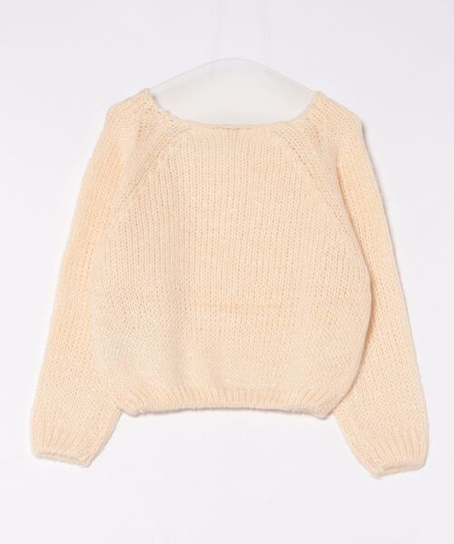 flower（フラワー）の「オーロラニットトップ4（ニット/セーター・レディース・アイボリー/ネイビー・FREE）」の21枚目の写真