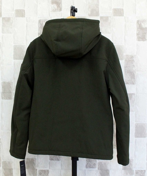TOMMY HILFIGER（トミーヒルフィガー）の「ソフトシェルパフォーマンスフーディ 裏ボア中綿ジャケット SOFTSHELL PERFORMANCE  HOODY WITH SOFT SHERPA LINING（ダウンジャケット/コート・メンズ・ブラック/オリーブ・S/M/L/XL）」の6枚目の写真