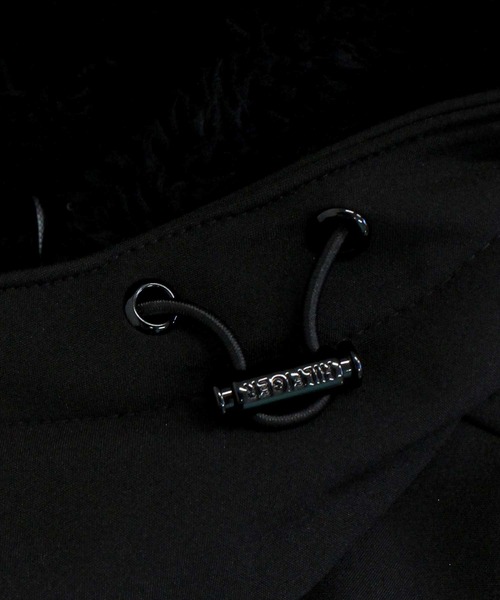 TOMMY HILFIGER（トミーヒルフィガー）の「ソフトシェルパフォーマンスフーディ 裏ボア中綿ジャケット SOFTSHELL PERFORMANCE  HOODY WITH SOFT SHERPA LINING（ダウンジャケット/コート・メンズ・ブラック/オリーブ・S/M/L/XL）」の9枚目の写真