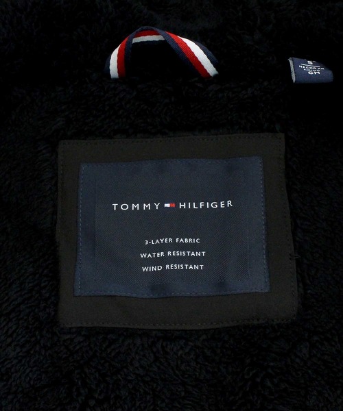 TOMMY HILFIGER（トミーヒルフィガー）の「ソフトシェルパフォーマンスフーディ 裏ボア中綿ジャケット SOFTSHELL PERFORMANCE  HOODY WITH SOFT SHERPA LINING（ダウンジャケット/コート・メンズ・ブラック/オリーブ・S/M/L/XL）」の16枚目の写真
