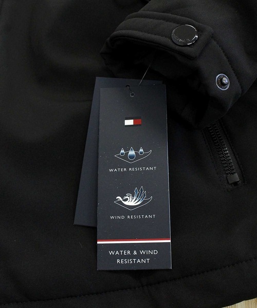 TOMMY HILFIGER（トミーヒルフィガー）の「ソフトシェルパフォーマンスフーディ 裏ボア中綿ジャケット SOFTSHELL PERFORMANCE  HOODY WITH SOFT SHERPA LINING（ダウンジャケット/コート・メンズ・ブラック/オリーブ・S/M/L/XL）」の20枚目の写真