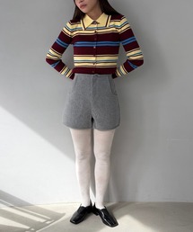 SANSeLF | 【SANSeLF】クリーンシルエットフロントジップショートパンツ saw25a049(その他パンツ)