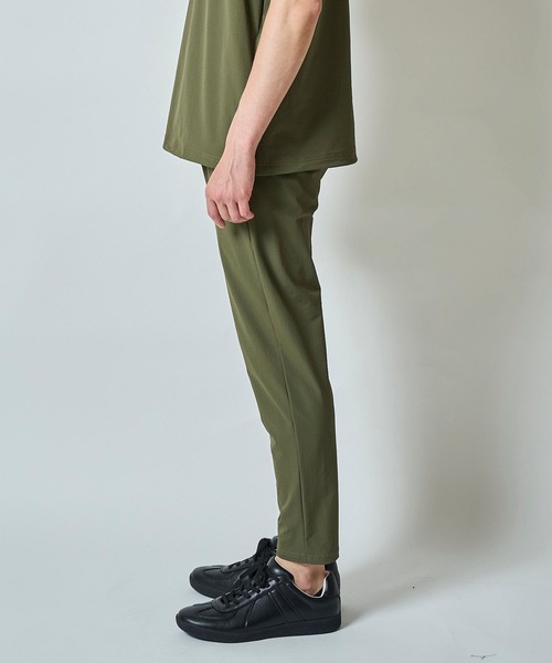 TETE HOMME（テットオム）の「ナイロンストレッチテーパード9分丈パンツ（その他パンツ・メンズ・ブラック/チャコールグレー/グリーン・MEDIUM/LARGE/X-LARGE）」の5枚目の写真