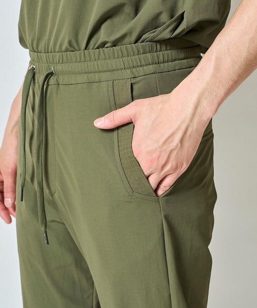 TETE HOMME（テットオム）の「ナイロンストレッチテーパード9分丈パンツ（その他パンツ・メンズ・ブラック/チャコールグレー/グリーン・MEDIUM/LARGE/X-LARGE）」の9枚目の写真