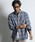 The DUFFER of ST.GEORGE�i�U�_�t�@�[�I�u�Z���g�W���[�W�j�́u[INDIGO LABEL] INDIGO CHECK RIBBED SHIRT�F�C���f�B�S�`�F�b�N ���u���V���c�i�V���c/�u���E�X�j�v�b�O���[
