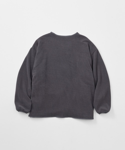 THOUSAND MILE（サウザンドマイル）の「THOUSAND MILE/サウザンドマイル KNIT FREECE ZIP CARDIGAN ダブルジップ ニットカーディガン 冬服（カーディガン/ボレロ・メンズ・サンドベージュ/チャコール/ブラック・L/XS/XL/M）」の14枚目の写真
