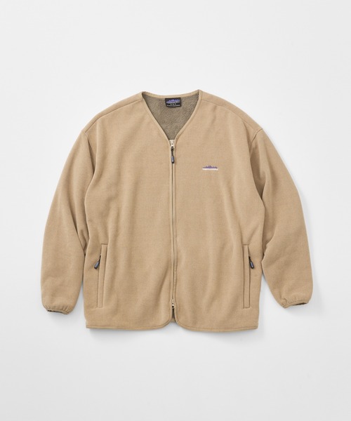 THOUSAND MILE（サウザンドマイル）の「THOUSAND MILE/サウザンドマイル KNIT FREECE ZIP CARDIGAN ダブルジップ ニットカーディガン 冬服（カーディガン/ボレロ・メンズ・サンドベージュ/チャコール/ブラック・L/XS/XL/M）」の22枚目の写真