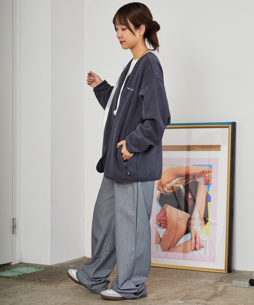 Aime Leon Dore ジップカーディガン　使用数回　定価6万円 Aime Leon Dore ジップカーディガン 使用数回 定価6