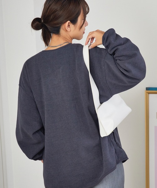 THOUSAND MILE（サウザンドマイル）の「THOUSAND MILE/サウザンドマイル KNIT FREECE ZIP CARDIGAN ダブルジップ ニットカーディガン 冬服（カーディガン/ボレロ・メンズ・サンドベージュ/チャコール/ブラック・L/XS/XL/M）」の20枚目の写真
