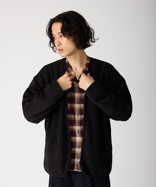 セール】THOUSAND MILE/サウザンドマイル KNIT FREECE ZIP CARDIGAN