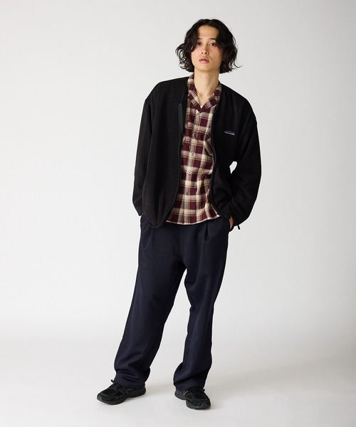 THOUSAND MILE（サウザンドマイル）の「THOUSAND MILE/サウザンドマイル KNIT FREECE ZIP CARDIGAN ダブルジップ ニットカーディガン 冬服（カーディガン/ボレロ・メンズ・サンドベージュ/チャコール/ブラック・L/XS/XL/M）」の11枚目の写真