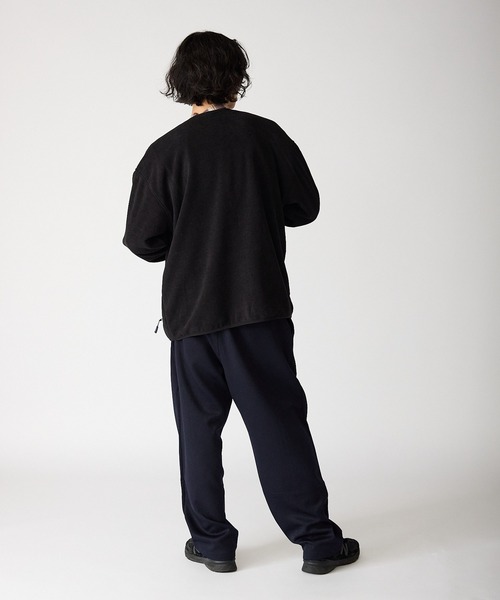 THOUSAND MILE（サウザンドマイル）の「THOUSAND MILE/サウザンドマイル KNIT FREECE ZIP CARDIGAN ダブルジップ ニットカーディガン 冬服（カーディガン/ボレロ・メンズ・サンドベージュ/チャコール/ブラック・L/XS/XL/M）」の12枚目の写真