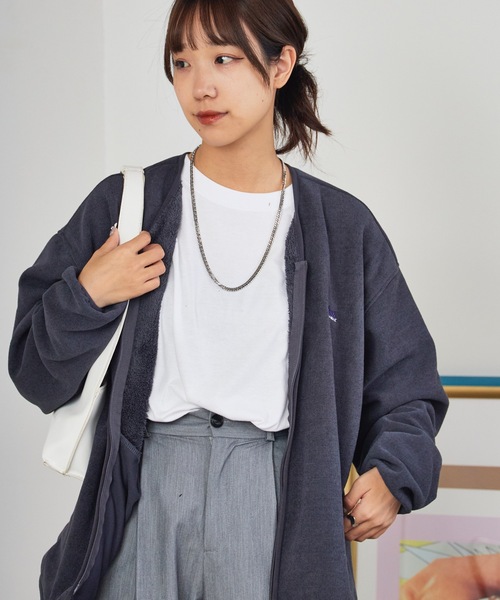 セール】THOUSAND MILE/サウザンドマイル KNIT FREECE ZIP CARDIGAN