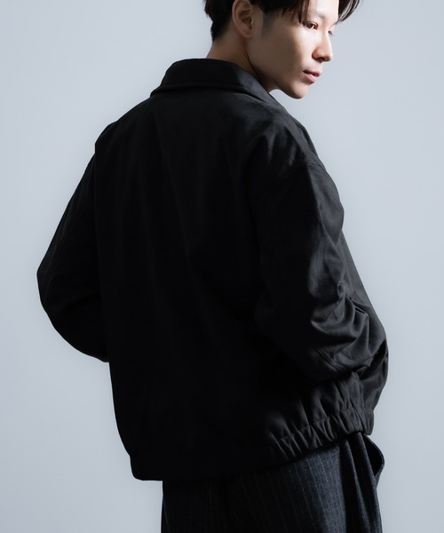 セール】フェイクスエード スイングトップ（ブルゾン）｜improves