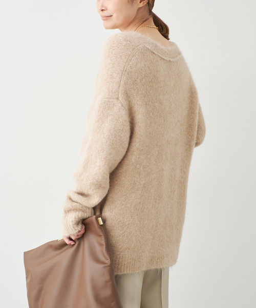 Deuxieme Classe（ドゥーズィエムクラス）の「Ambiance カーディガン（カーディガン/ボレロ・レディース・ベージュ・FREE）」の10枚目の写真