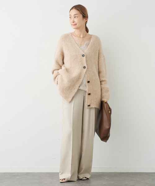 Deuxieme Classe（ドゥーズィエムクラス）の「Ambiance カーディガン（カーディガン/ボレロ・レディース・ベージュ・FREE）」の11枚目の写真