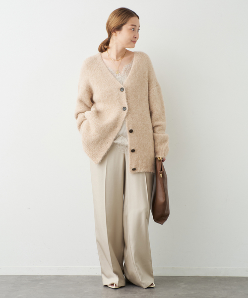 Deuxieme Classe（ドゥーズィエムクラス）の「Ambiance カーディガン（カーディガン/ボレロ・レディース・ベージュ・FREE）」の12枚目の写真