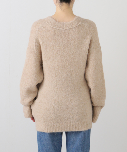 Deuxieme Classe（ドゥーズィエムクラス）の「Ambiance カーディガン（カーディガン/ボレロ・レディース・ベージュ・FREE）」の17枚目の写真