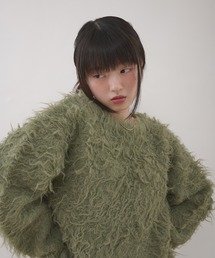 shaggy knit pullover / シャギーニットプルオーバー