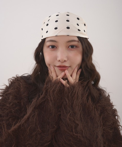 MUHET(ミュエータ)の「shaggy knit pullover / シャギーニットプルオーバー(ニット/セーター・レディース・ブラウン/カーキ/チャコールグレー・FREE)」の16枚目の写真