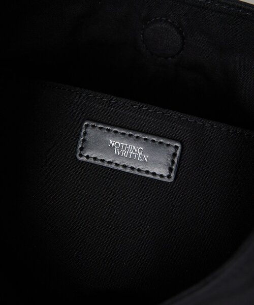 BEARDSLEY（ビアズリー）の「《NOTHING WRITTEN》オーバルトートバッグ（トートバッグ・レディース・ブラック・FREE）」の2枚目の写真