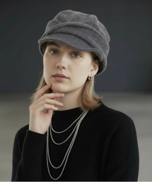 Burner（バーナー）の「【CHI SELECT】ギャザーシルエットキャスケット帽   chi-bosi-10-20（キャスケット）」